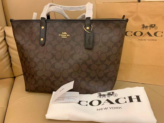 Coach City Zip Top Tote handbag