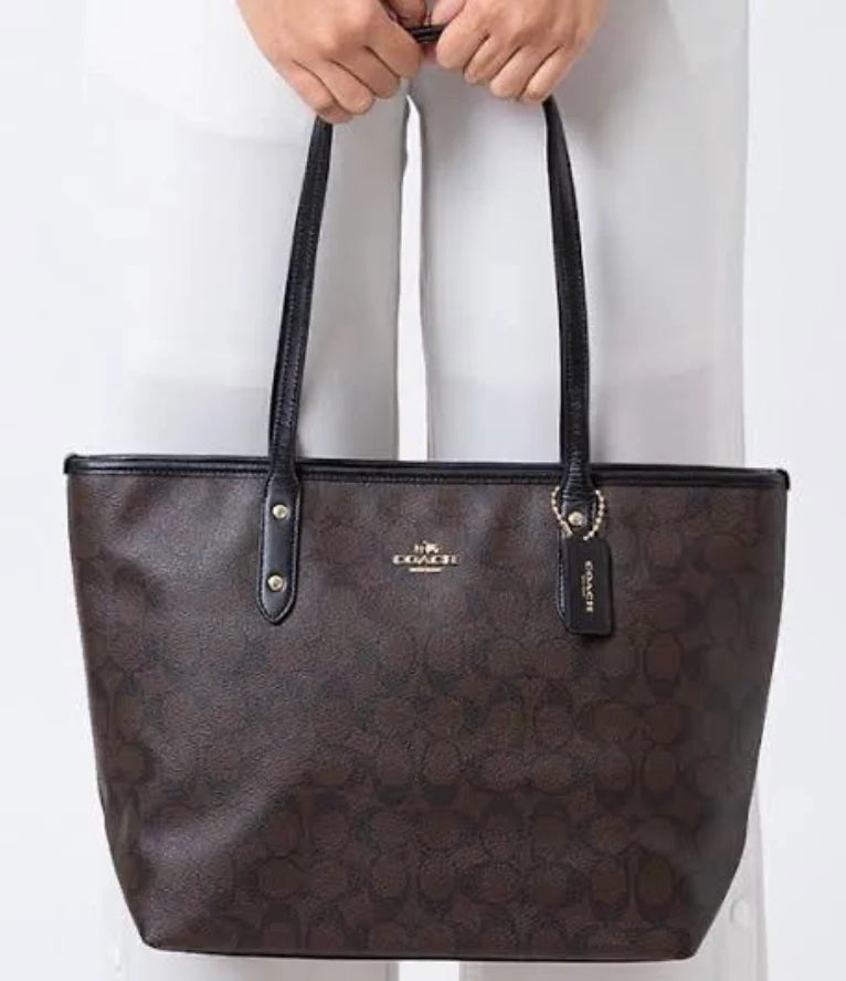 Coach City Zip Top Tote handbag