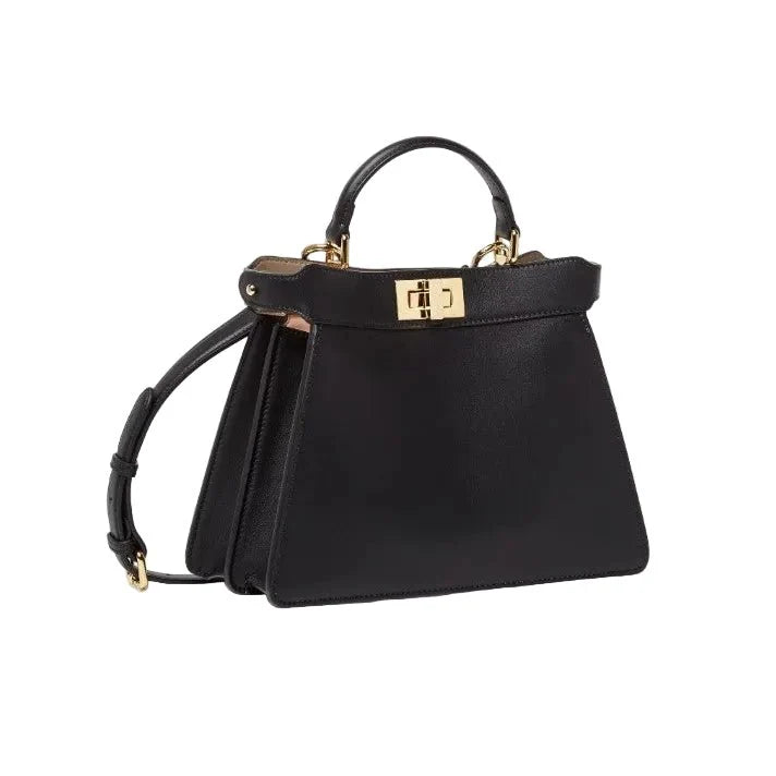 Fendi Peekaboo ISeeU Small Black, calf leather bag