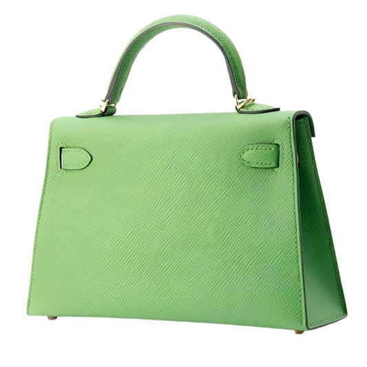 Hermès Vert Yucca Epsom Mini Kelly Do Bag
