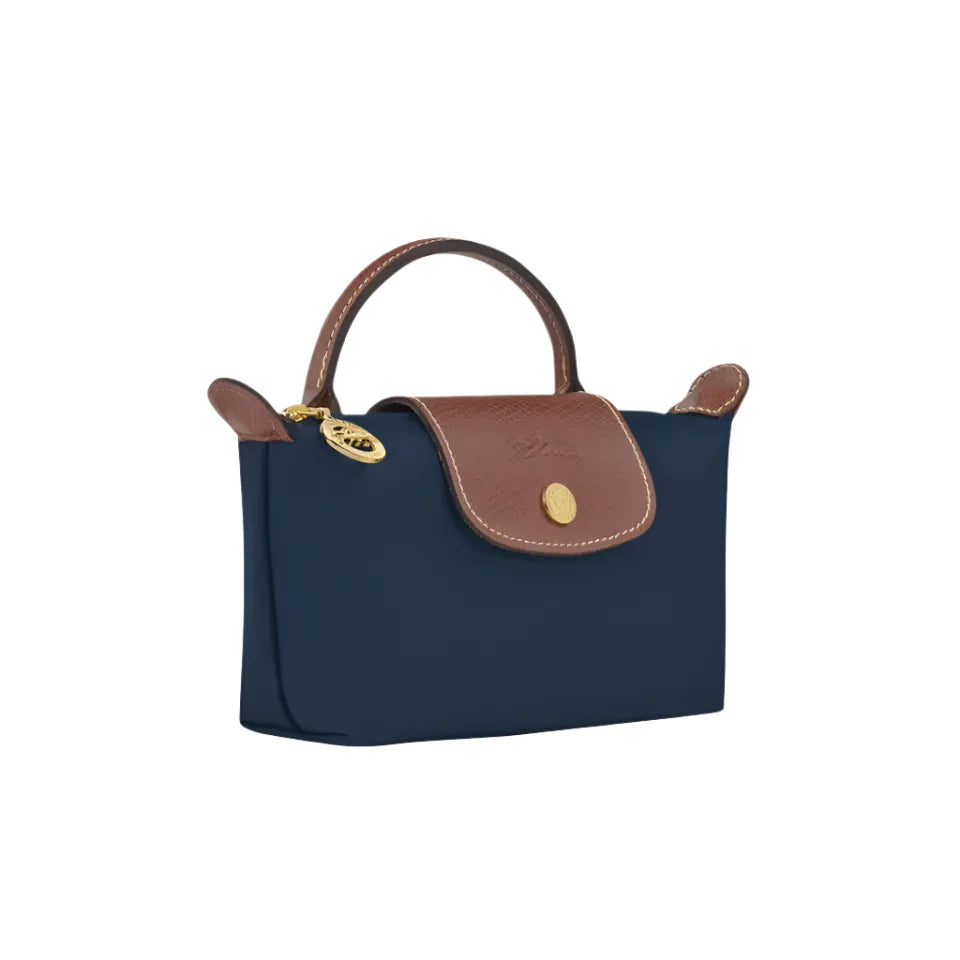 Longchamp Le Pliage Women's Mini Blue Navy Cross Bag