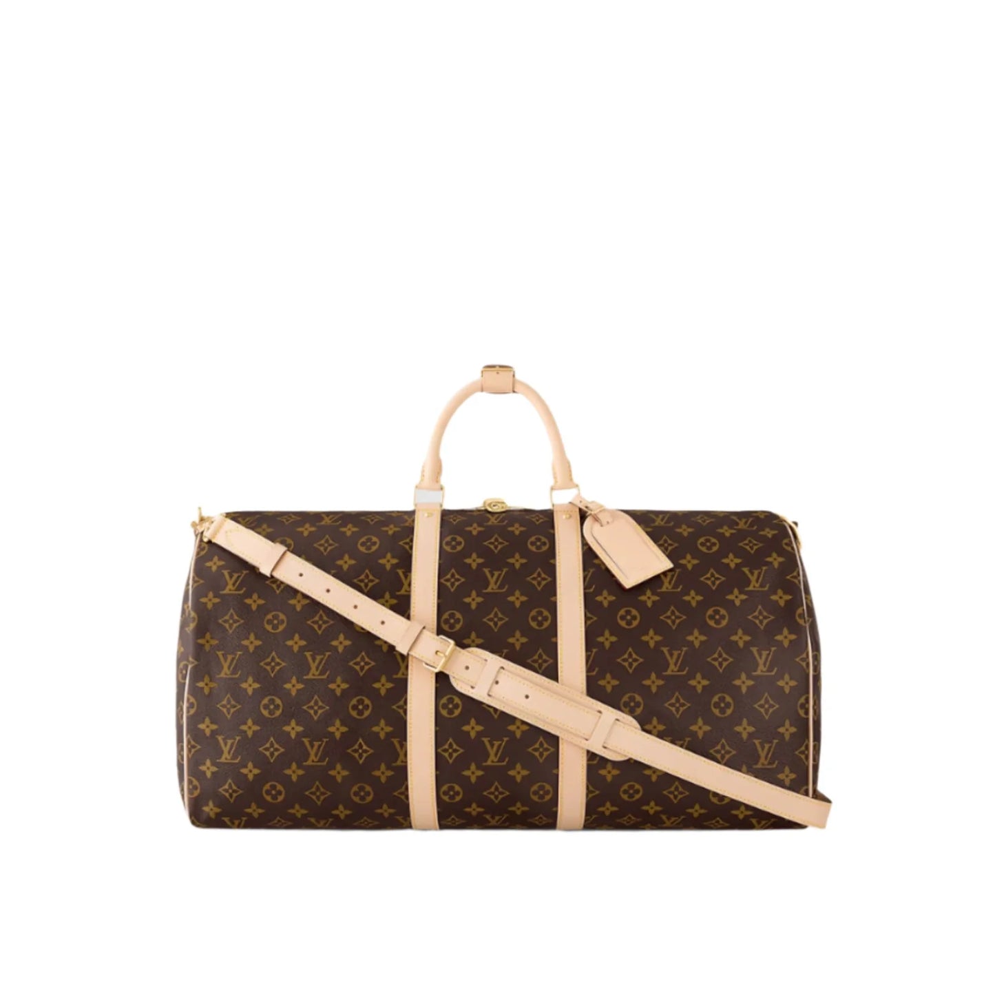Louis Vuitton Customizable Keepall Bandoulière 50 Monogram Canvas
