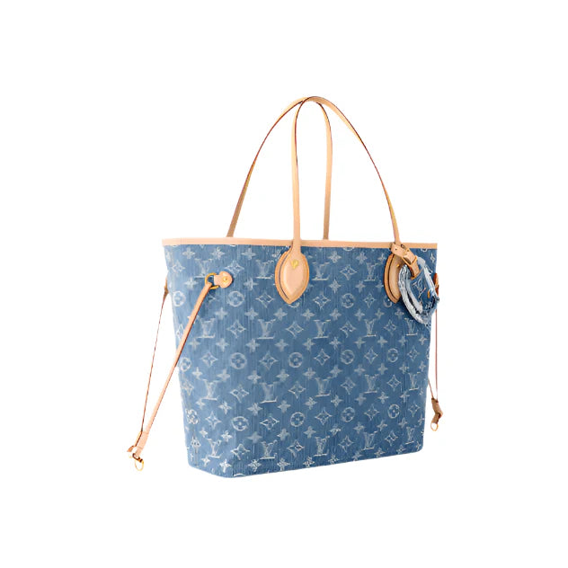 LV Neverfull MM Denim