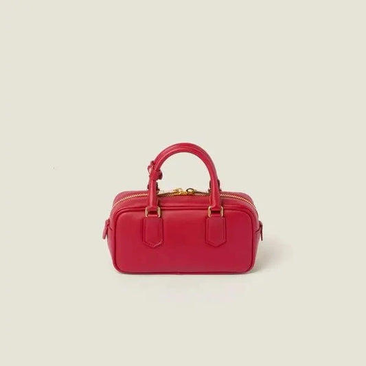 Miu Miu Arcadie Leather Red Bag