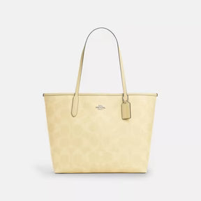 Coach City Tote Bag yellow