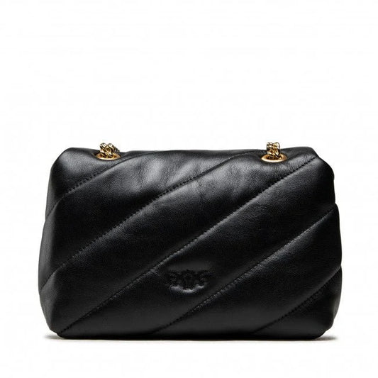 Pinko Love Mini Puff Party Cl Golden Metal