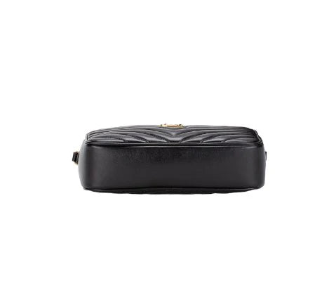 Saint Laurent Lou Camera Bag Black Leather