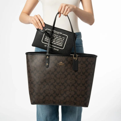 Coach City Zip Top Tote handbag