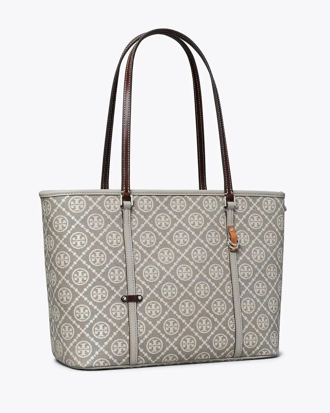 Tory Burch T Monogram small zip tote bag