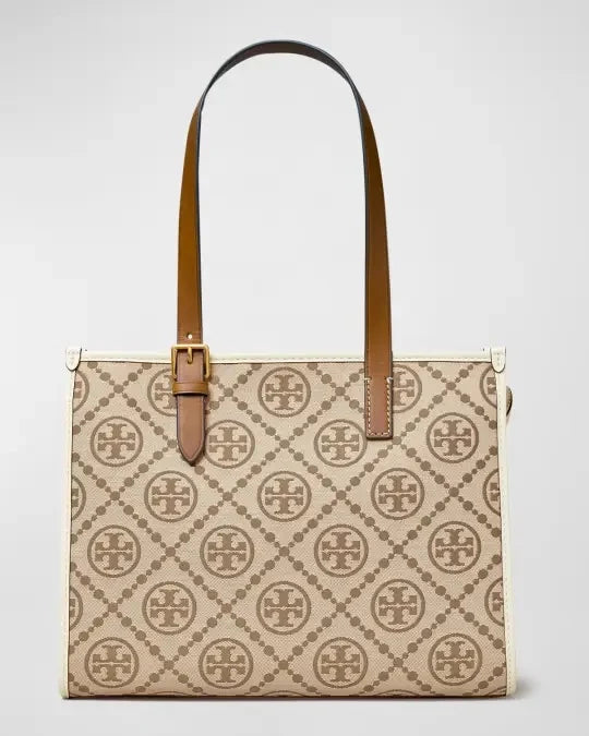 T Monogram jacquard tote bag