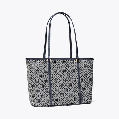 Tory T Monogram Small Zip Tote bag