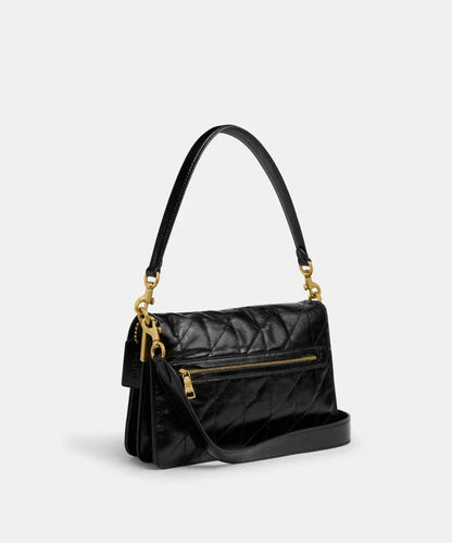 Coach Quilted Tabby 20 shoulder bag black
