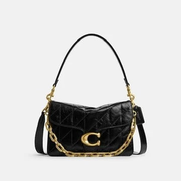 Coach Quilted Tabby 20 shoulder bag black
