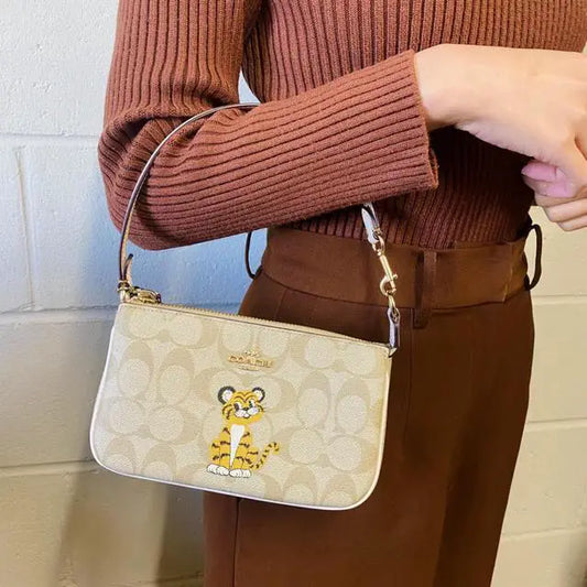 Coach Bag With Cats