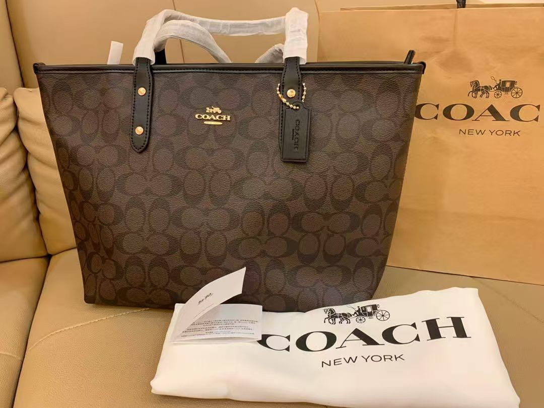 Coach City Zip Top Tote handbag