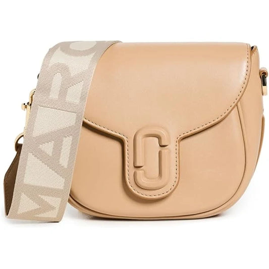 Leather shoulder bag THE SMALL SADDLE BAG