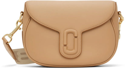 Leather shoulder bag THE SMALL SADDLE BAG