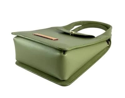 Longchamp Green Extra Small Leather Le Pliage Du Jardinier Bag