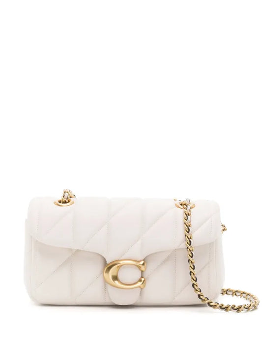 COACH TABBY - Cross body bag - chalk