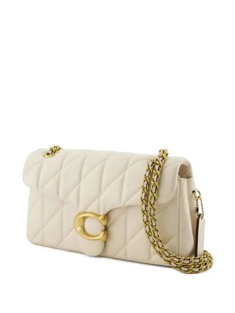 COACH TABBY - Cross body bag - chalk