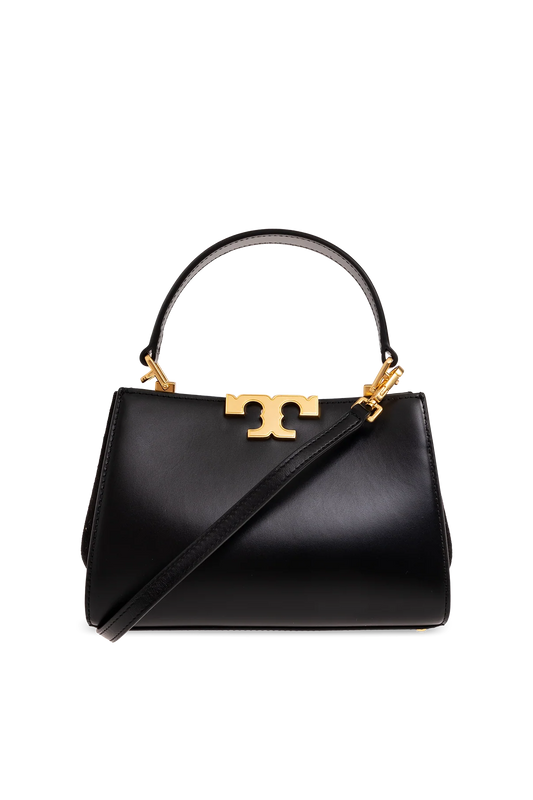 MINI ELEANOR PAVÉ SATCHEL in black