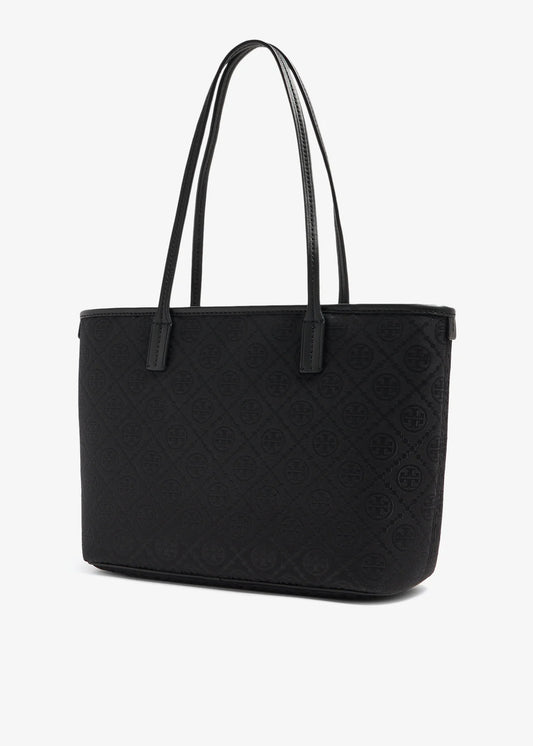 TORY BURCH MONOGRAM ZIP TOTE BAG