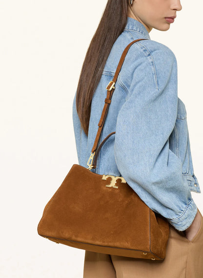 MINI ELEANOR SUEDE SATCHEL