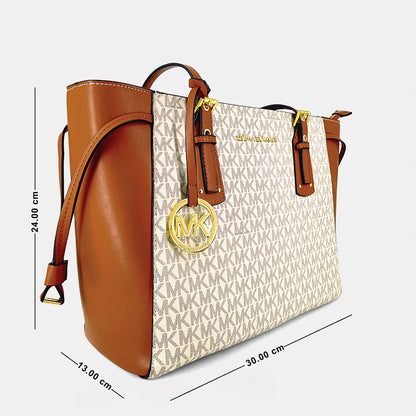 MK-Inspired Signature Tote Bag