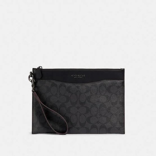 COACH CH078 District Crossbody In Signature Canvas In