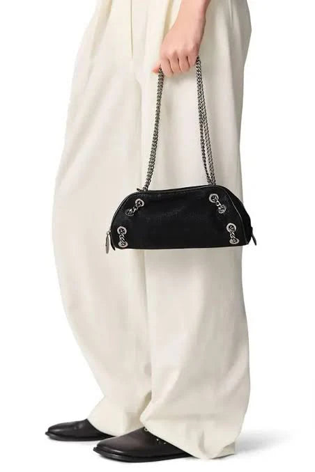 Stella McCartney Shoulder Bags Women Eco Suede Black