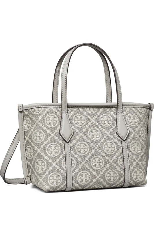 Tory Burch Mini Perry Tote in gray