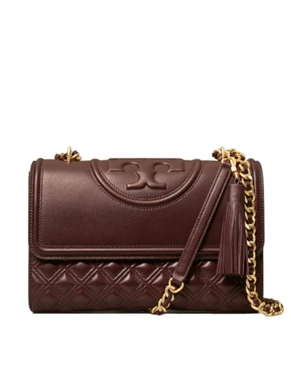 Tory Burch in burgundy