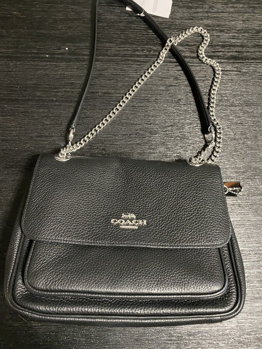 coach klare crossbody 25 in black