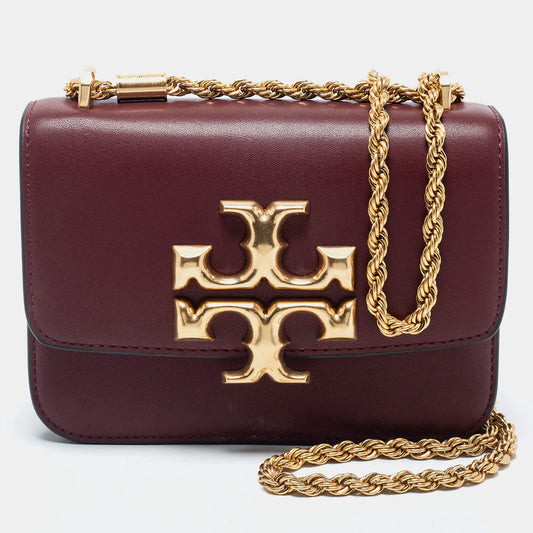 Tory Burch in burgundy