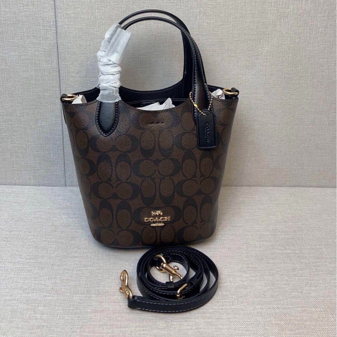 COACH in brown