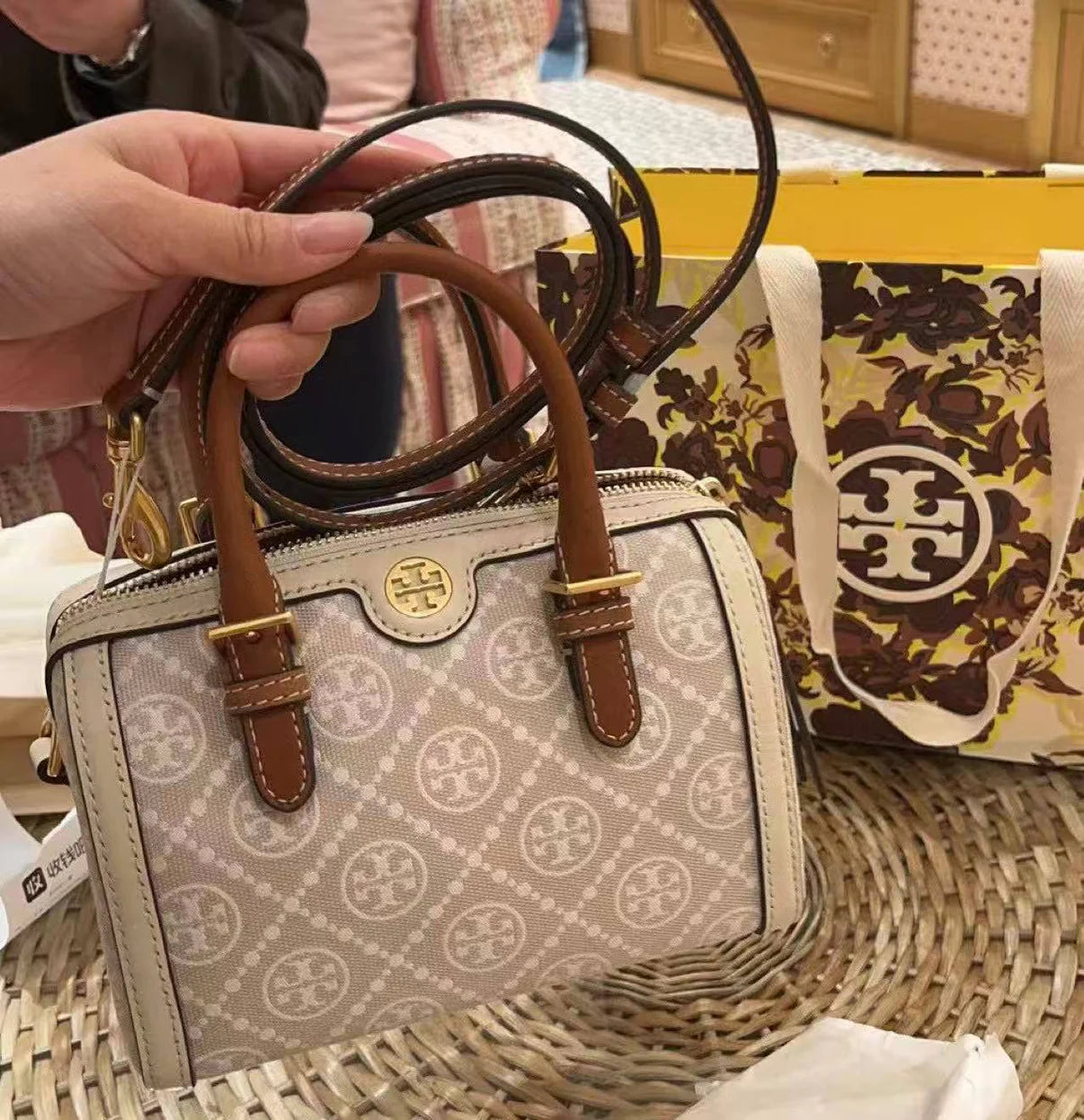 Tory Burch in off-white