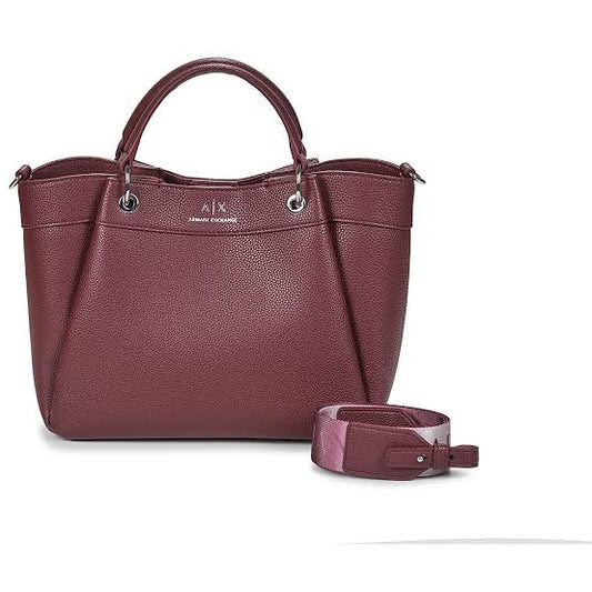Armani Exchange in burgundy