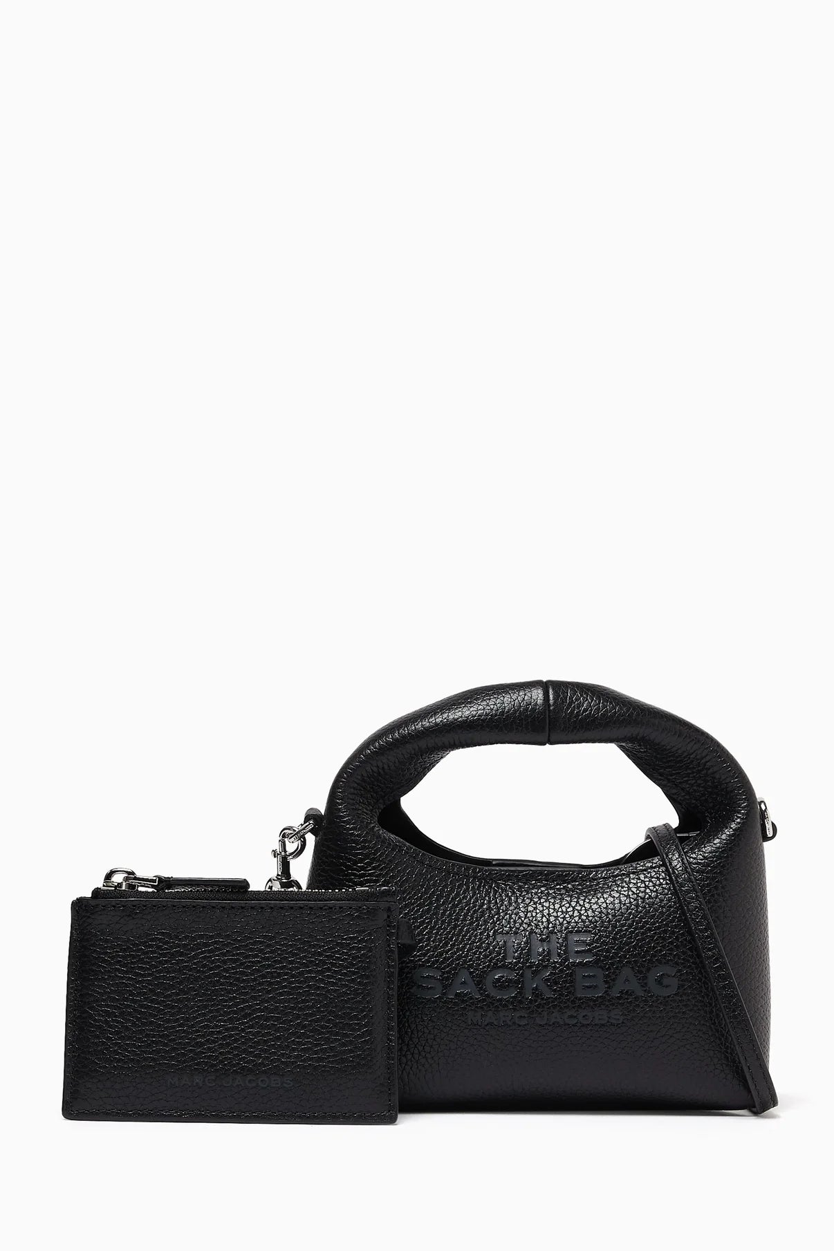The Micro Crossbody Marc in black