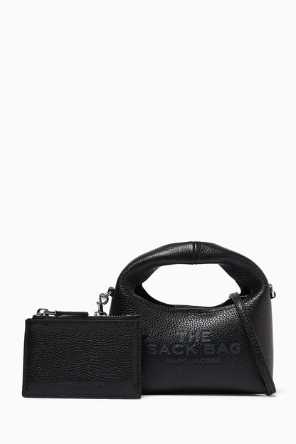The Micro Crossbody Marc in black