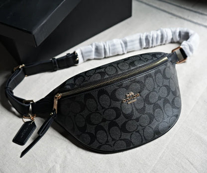 Coach belt bag black