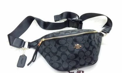 Coach belt bag black