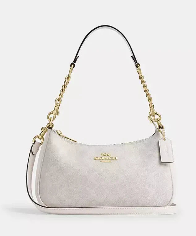 Coach Teri Shoulder Bag white