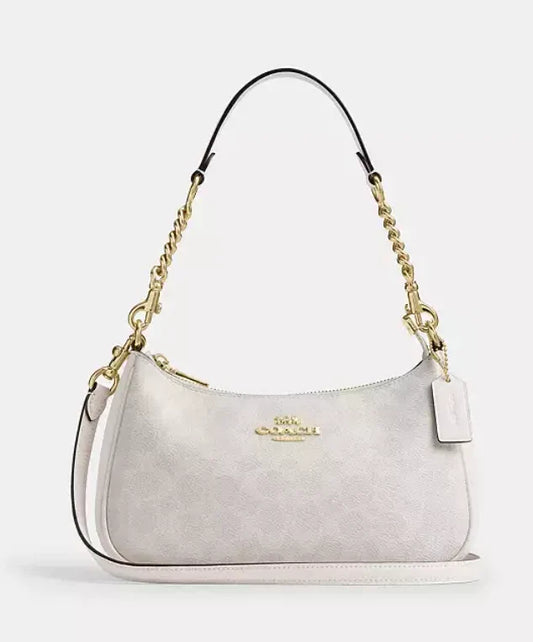 Coach Teri Shoulder Bag white