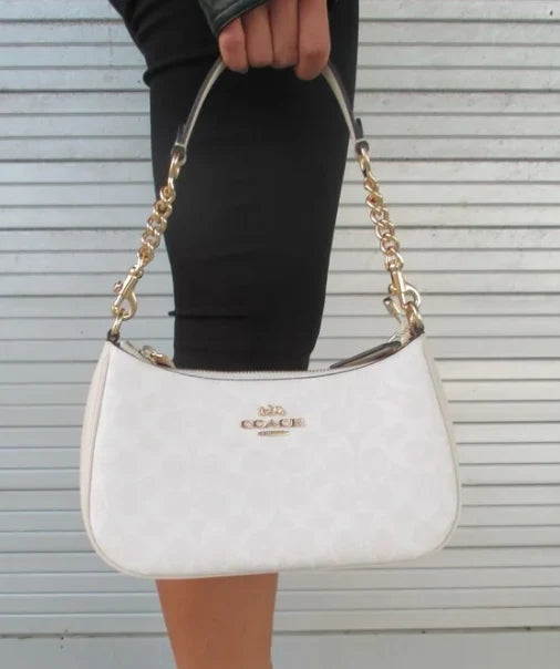Coach Teri Shoulder Bag white