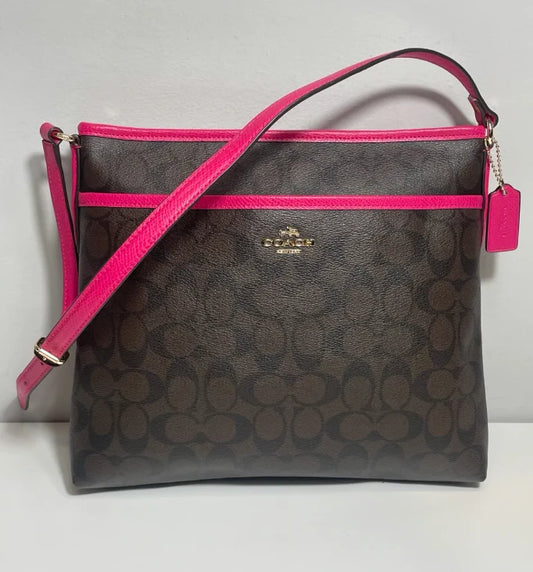 Coach File Crossbody in brown