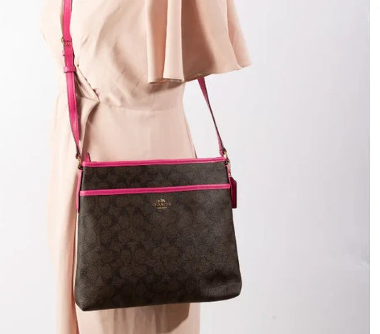 Coach File Crossbody in brown