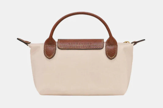 Longchamp Le Pliage mini in beige