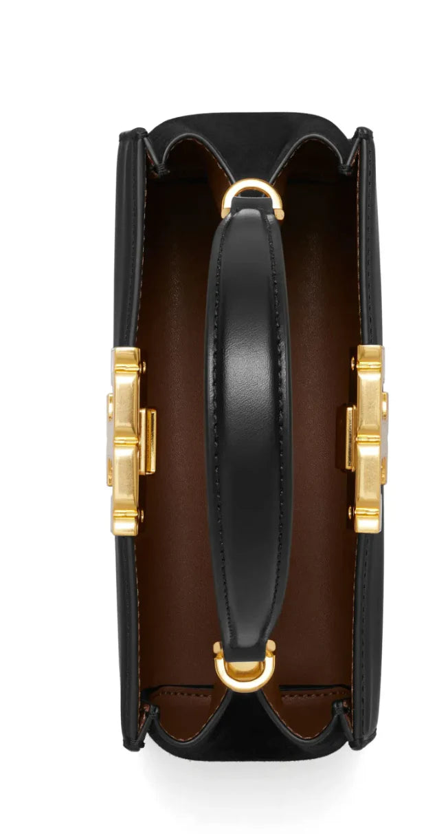 Tory Burch Mini Eleanor Satchel in black