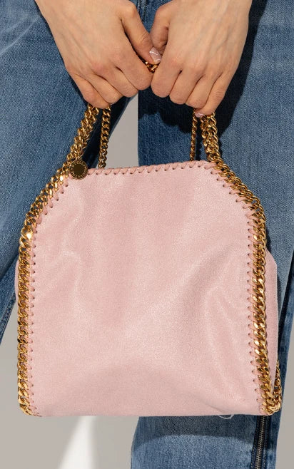 Stella McCartney Falabella Tiny Tote bag in pink