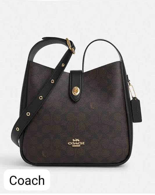 COACH in dark brown